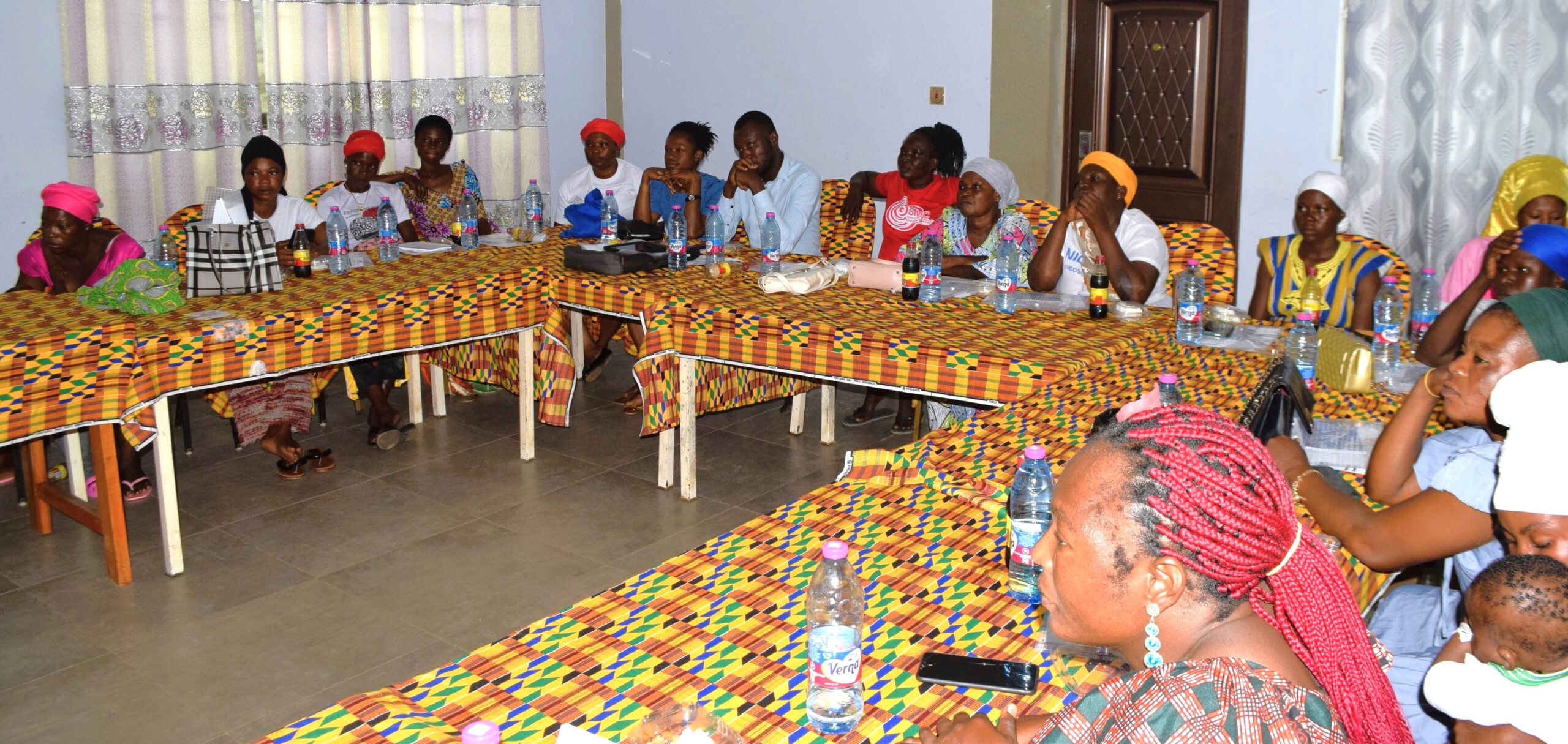 Focus group discussions with program participants in IDEAS Ghana's space