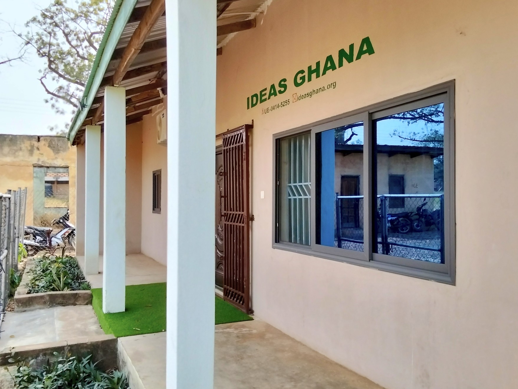 IDEAS Ghana office from the outside